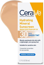 Cargar imagen en el visor de la galería, "Protector solar mineral con tinta" CeraVe