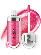 Cargar imagen en el visor de la galería, “10 sparkling strawberry” 3D Hydra lip gloss Kiko Milano
