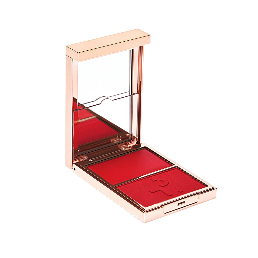 “She left me on red” creme & powder blush Patrick TA