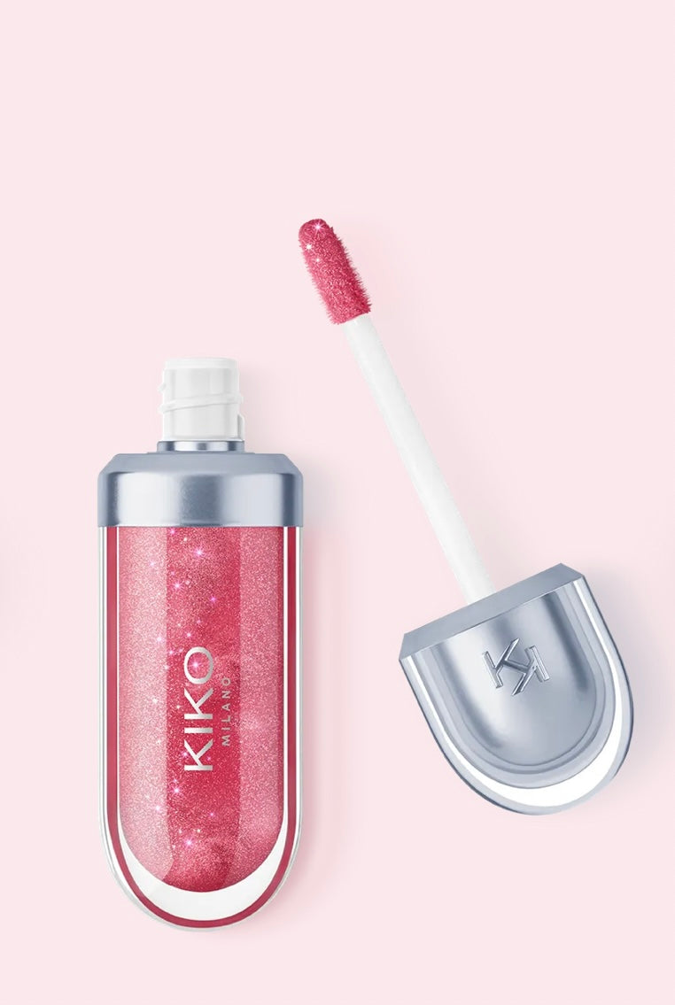 “50 Sparkling mauve” 3D Hydra lip gloss Kiko Milano