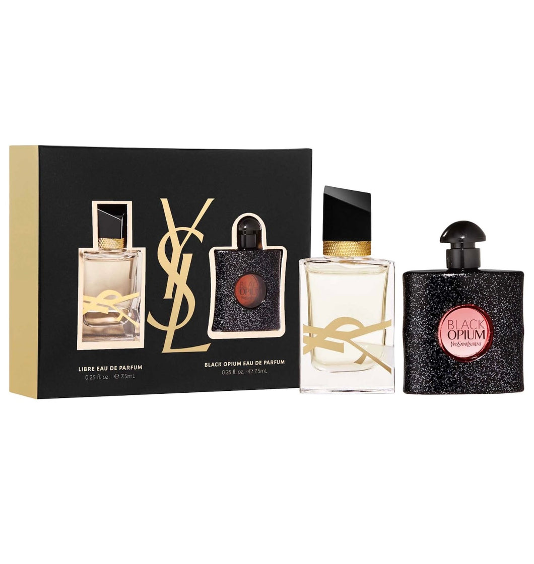 “Mini black opium & libre eau de parfum set” Yves Saint Laurent