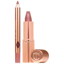 Cargar imagen en el visor de la galería, “Pillow talk” Mini Pillow Talk Lipstick &amp; Liner Set Charlotte Tilbury
