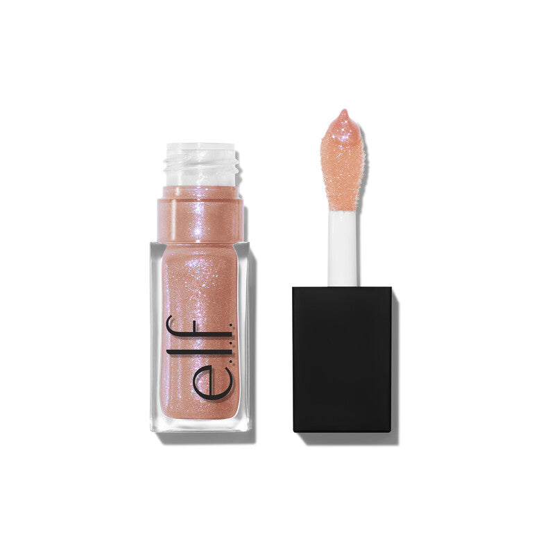 “Candy coded” glow reviver lip oil glimmer e.l.f.