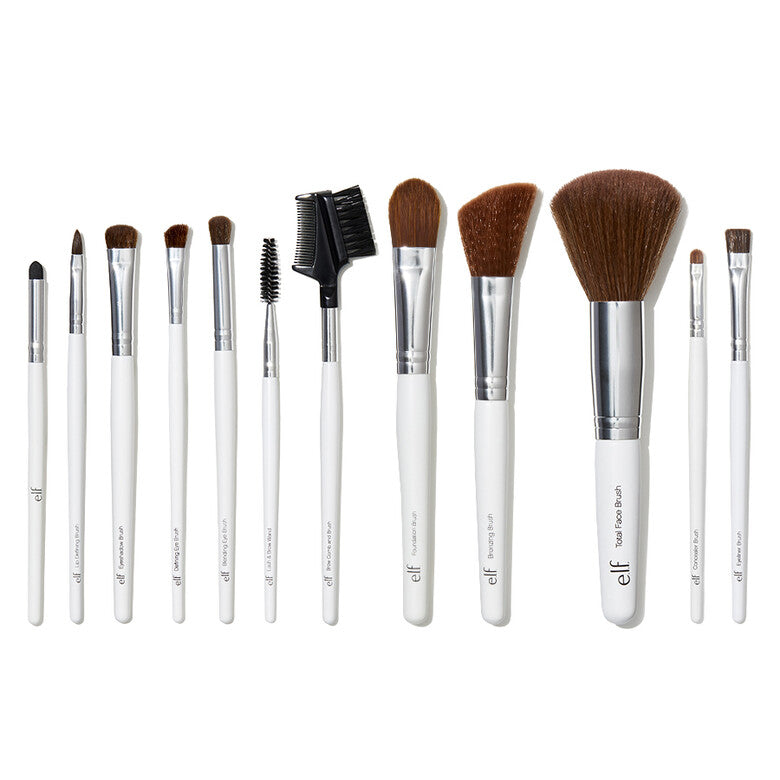 “Professional set of 12 makeup brushes” set de brochas e.l.f.