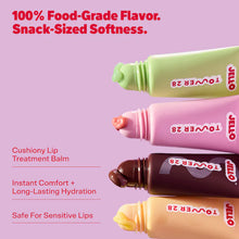Cargar imagen en el visor de la galería, “JELL-O™  X TOWER 28 Lil' Pudding Mini Lip Softie Gift Set”
