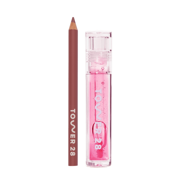 “Line + Shine Lip Kit” Tower 28