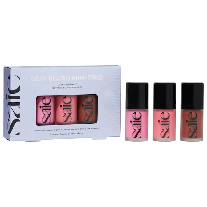 PRE-VENTA “mini dew blush trio gift set” Saie