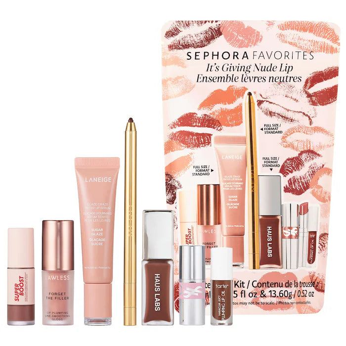 PRE-VENTA “It's Giving Nude Lip Makeup Value Set” Sephora Favorites