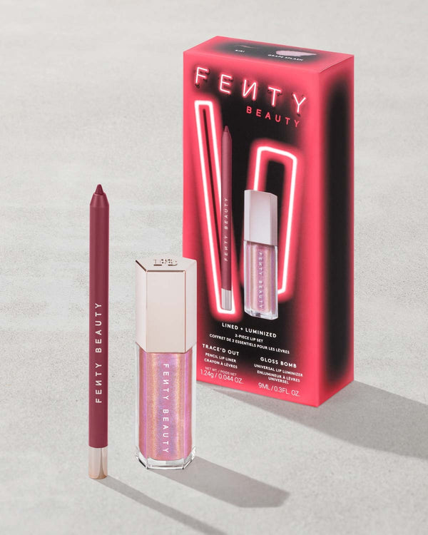 “LINED + LUMINIZED 2-PIECE LIP SET” Fenty Beauty