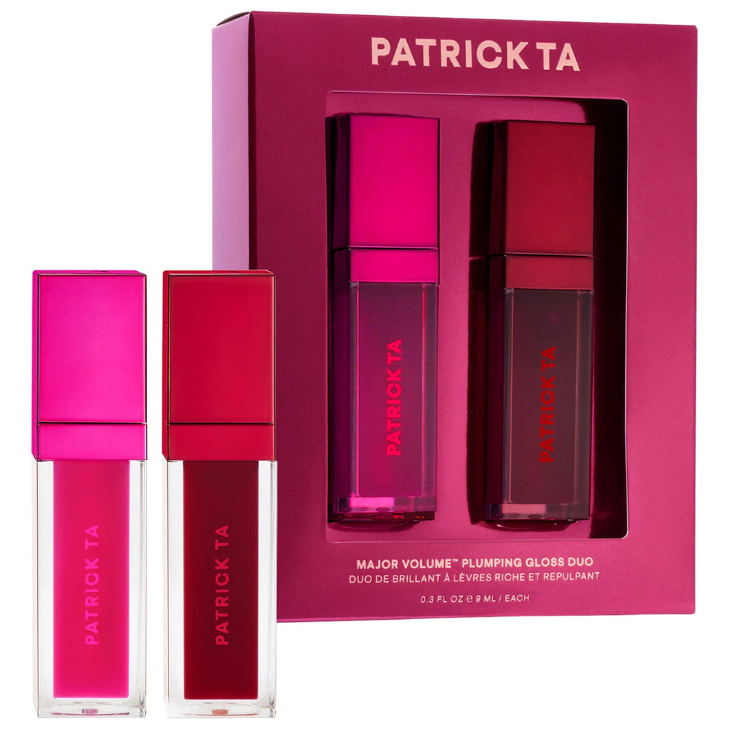 “For the girls & Unavailable” Major volume plumping gloss duo Patrick TA
