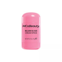 Cargar imagen en el visor de la galería, “Hot pink” blush &amp; go cream stick Mcobeauty
