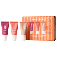 Cargar imagen en el visor de la galería, “The Sweet Summer Minis Lip Butter Balm Trio Set” Summer Fridays
