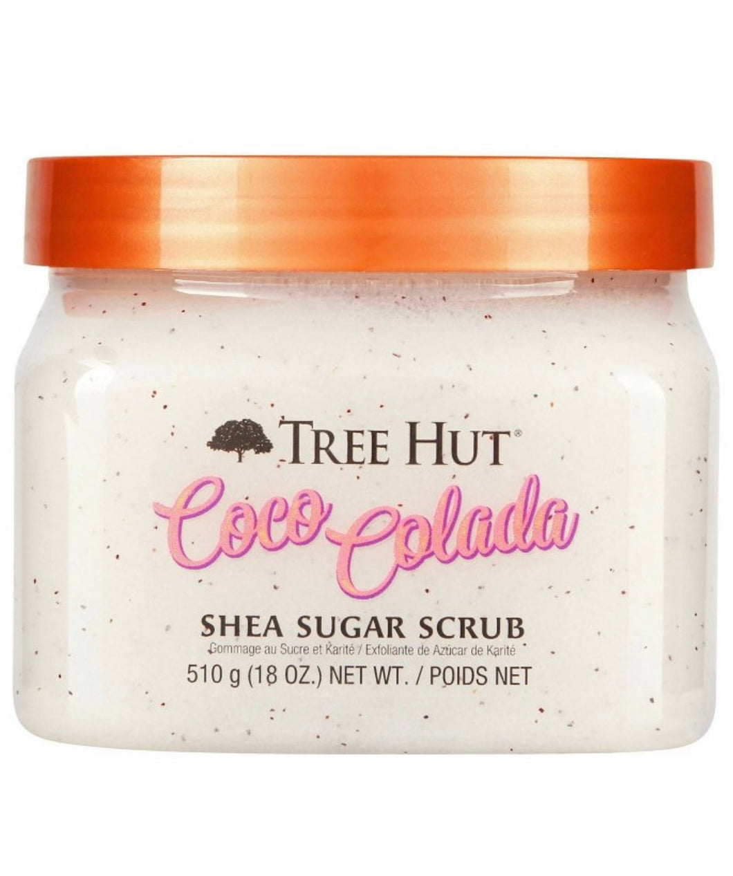 “Coco colada shea sugar body scrub” exfoliante Tree Hut