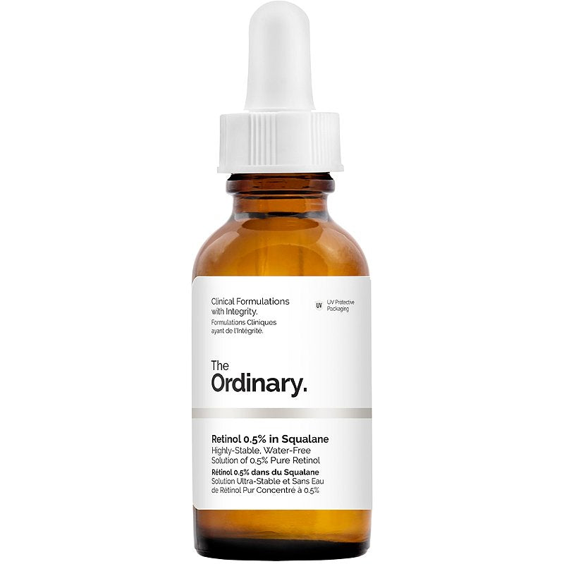 “Retinol 0.5% in Squalane” The Ordinary