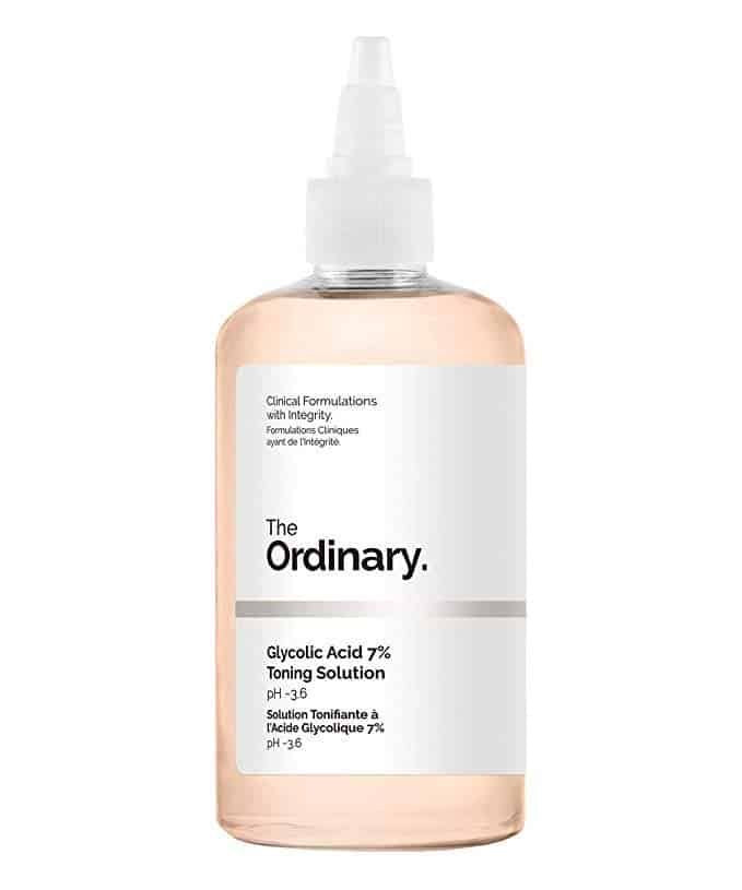 “Glycolic Acid 7% Toning Solution” The ordinary